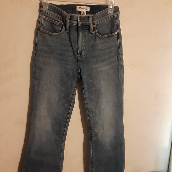 Madewell Women's Cali Demi-Boot Jeans NA033 Size 26P - Picture 3 of 8
